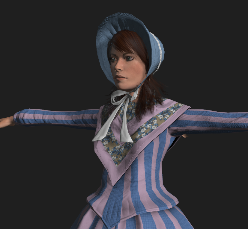 1800s Fancy Lady