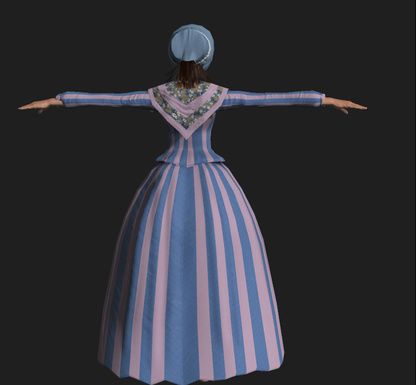 1800s Fancy Lady