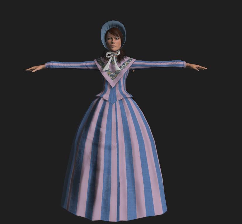 1800s Fancy Lady