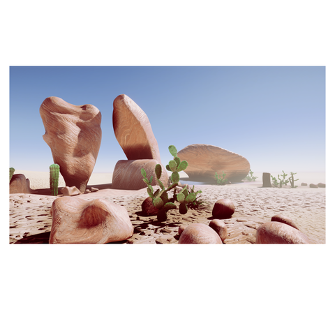 Desert Rock & Foliage Content Pack Generic Version