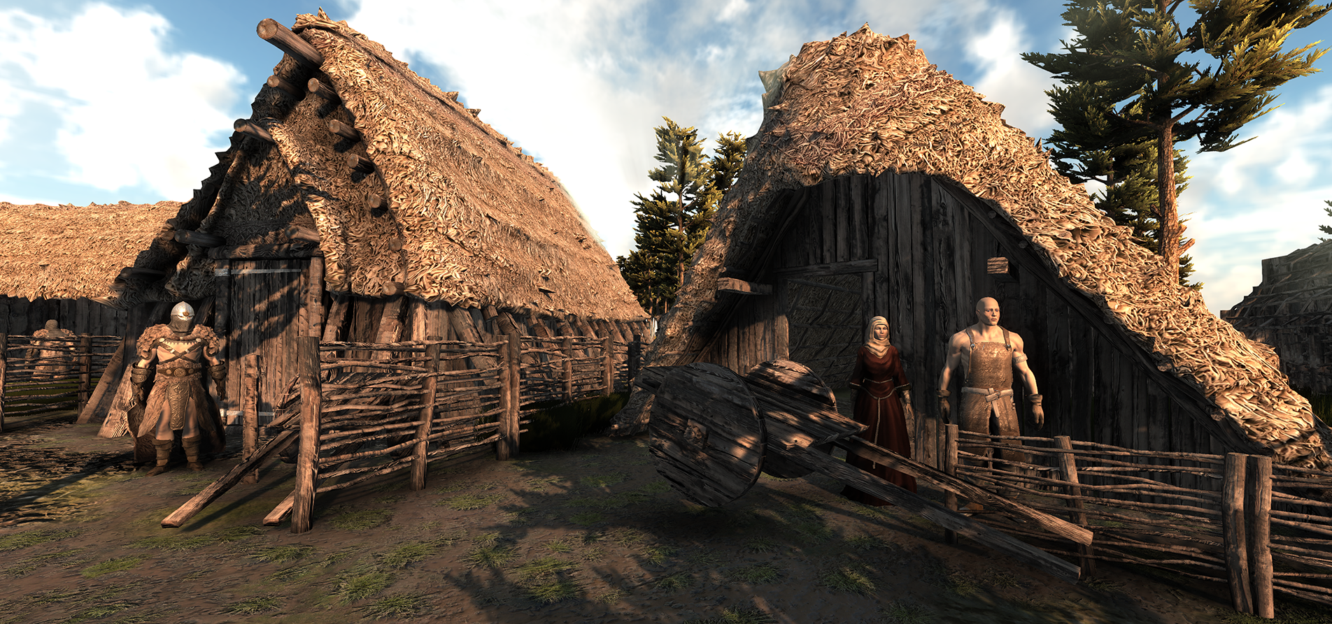 Anglo Saxon Village WorldBuilder Environment Pack Generic Format Version