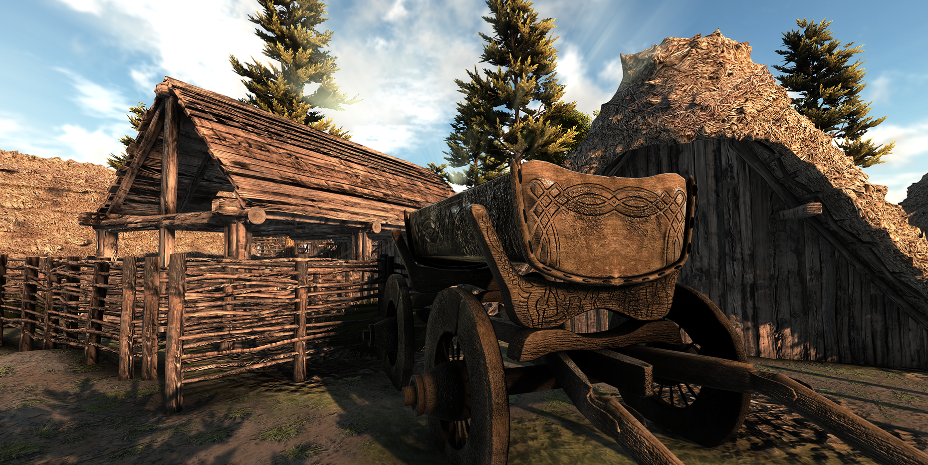 Anglo Saxon Village WorldBuilder Environment Pack Generic Format Version