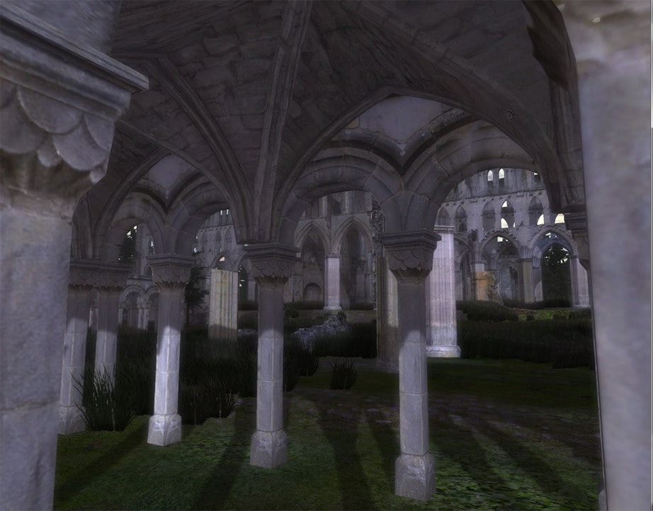 Abbey in Ruins