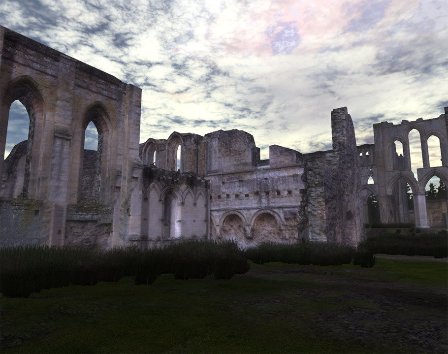 Abbey in Ruins