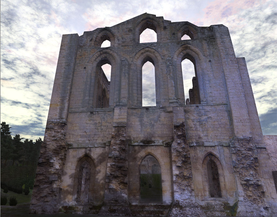 Abbey in Ruins