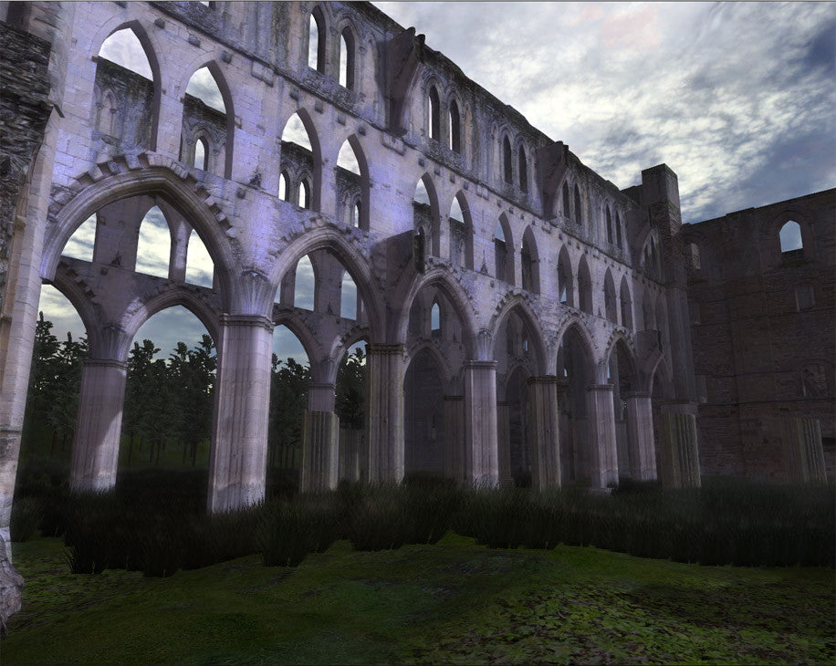 Abbey in Ruins