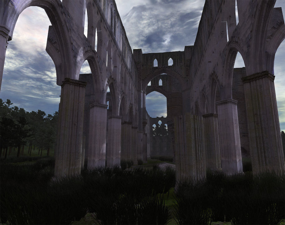 Abbey in Ruins