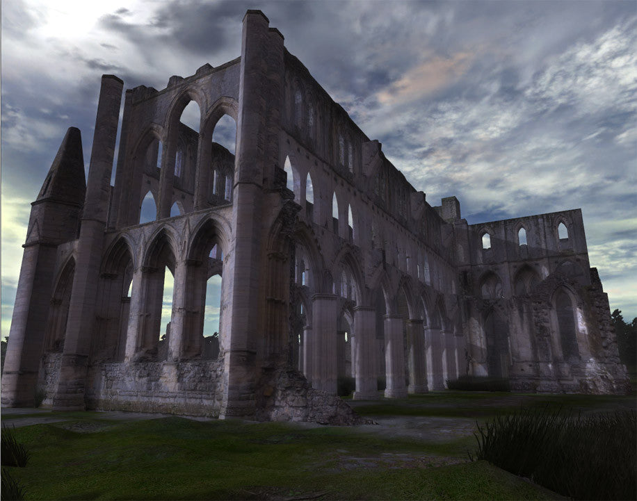 Abbey in Ruins