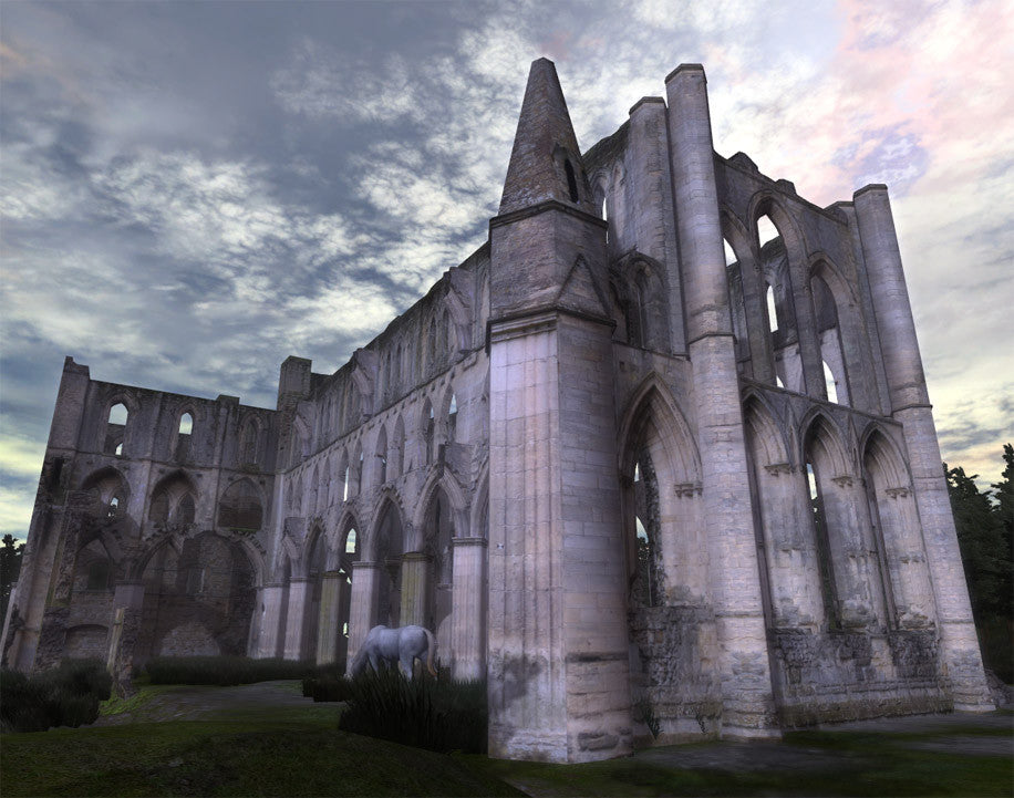 Abbey in Ruins