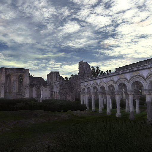 Abbey in Ruins