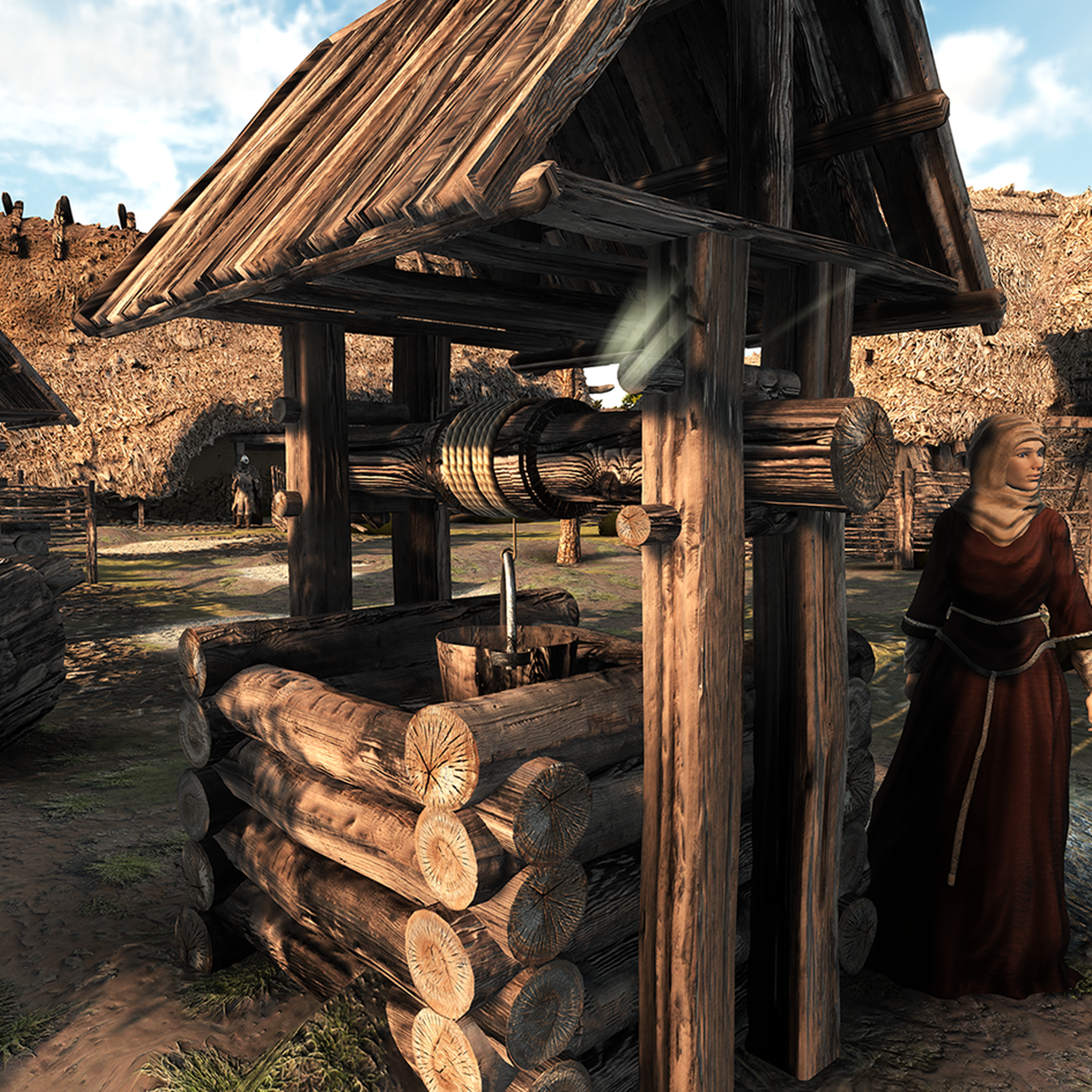 Anglo Saxon Village WorldBuilder Environment Pack