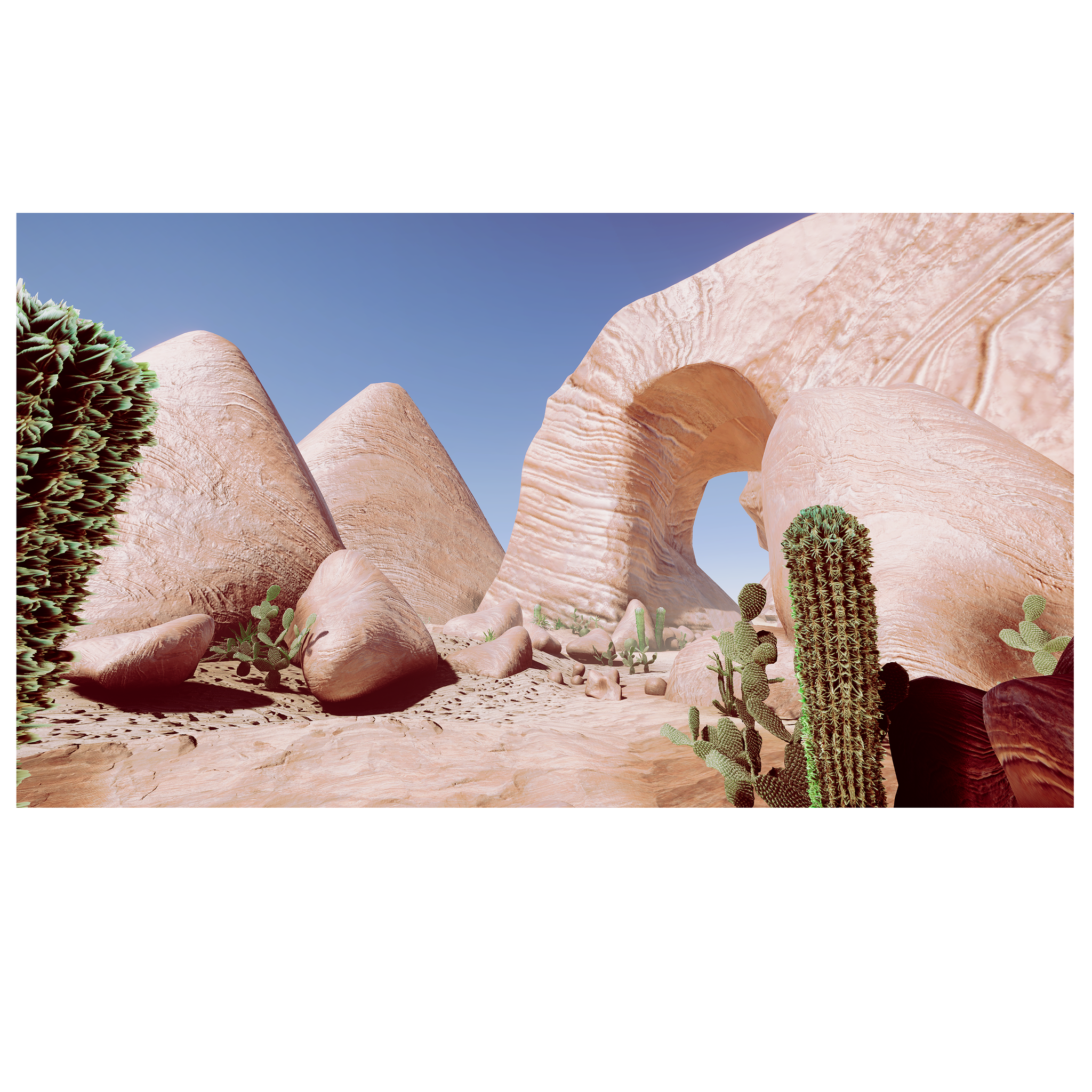 Desert Rock & Foliage Content Pack Generic Version