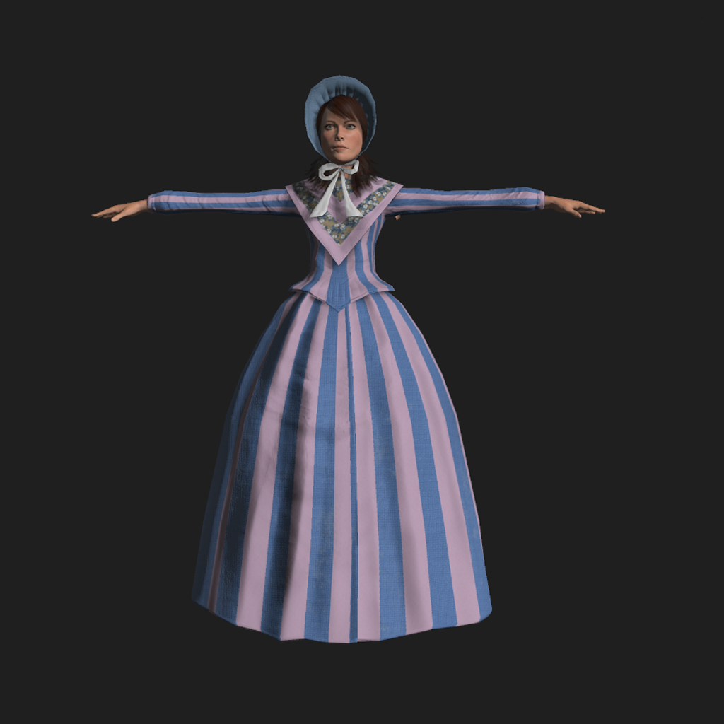 1800s Fancy Lady