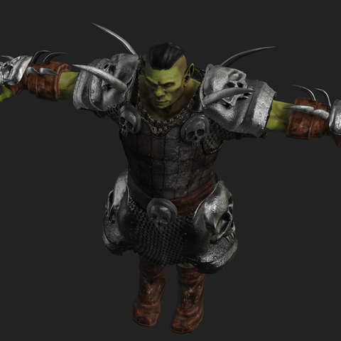 ORC Of The Clan FUSE Costume