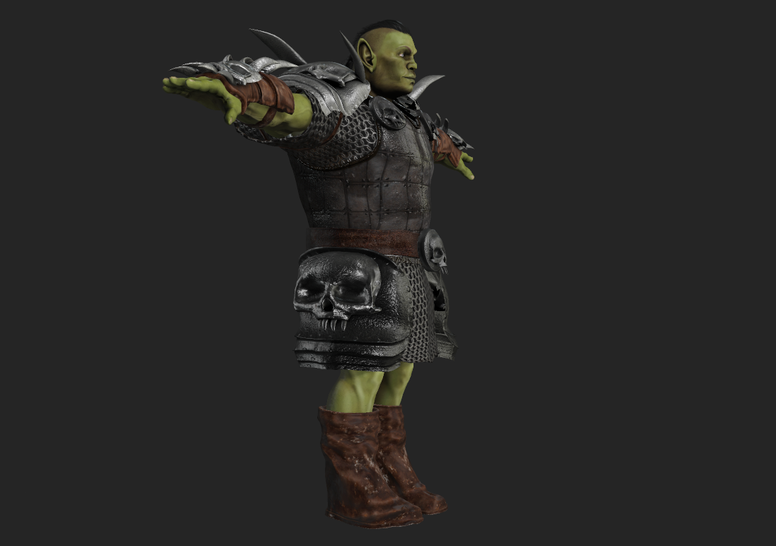 ORC Of The Clan FUSE Costume