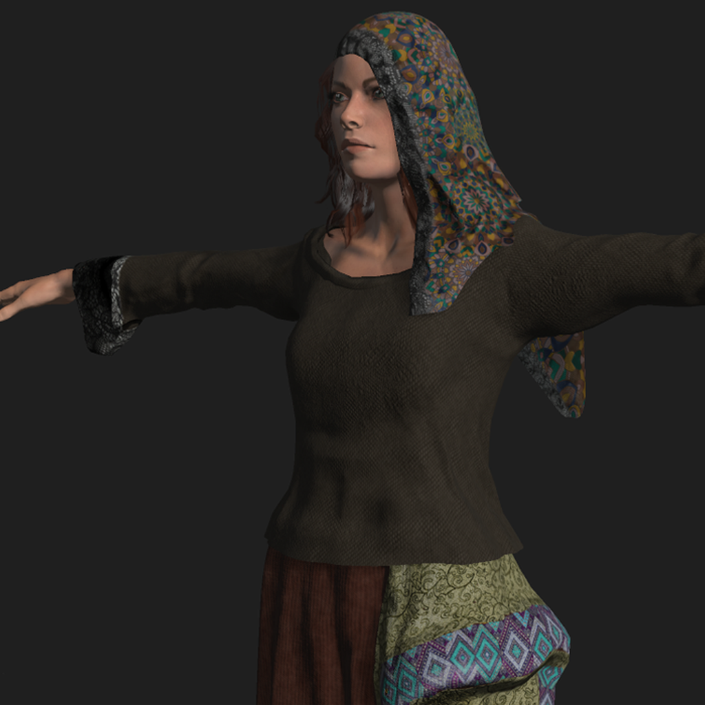 Gypsy Female Costume A
