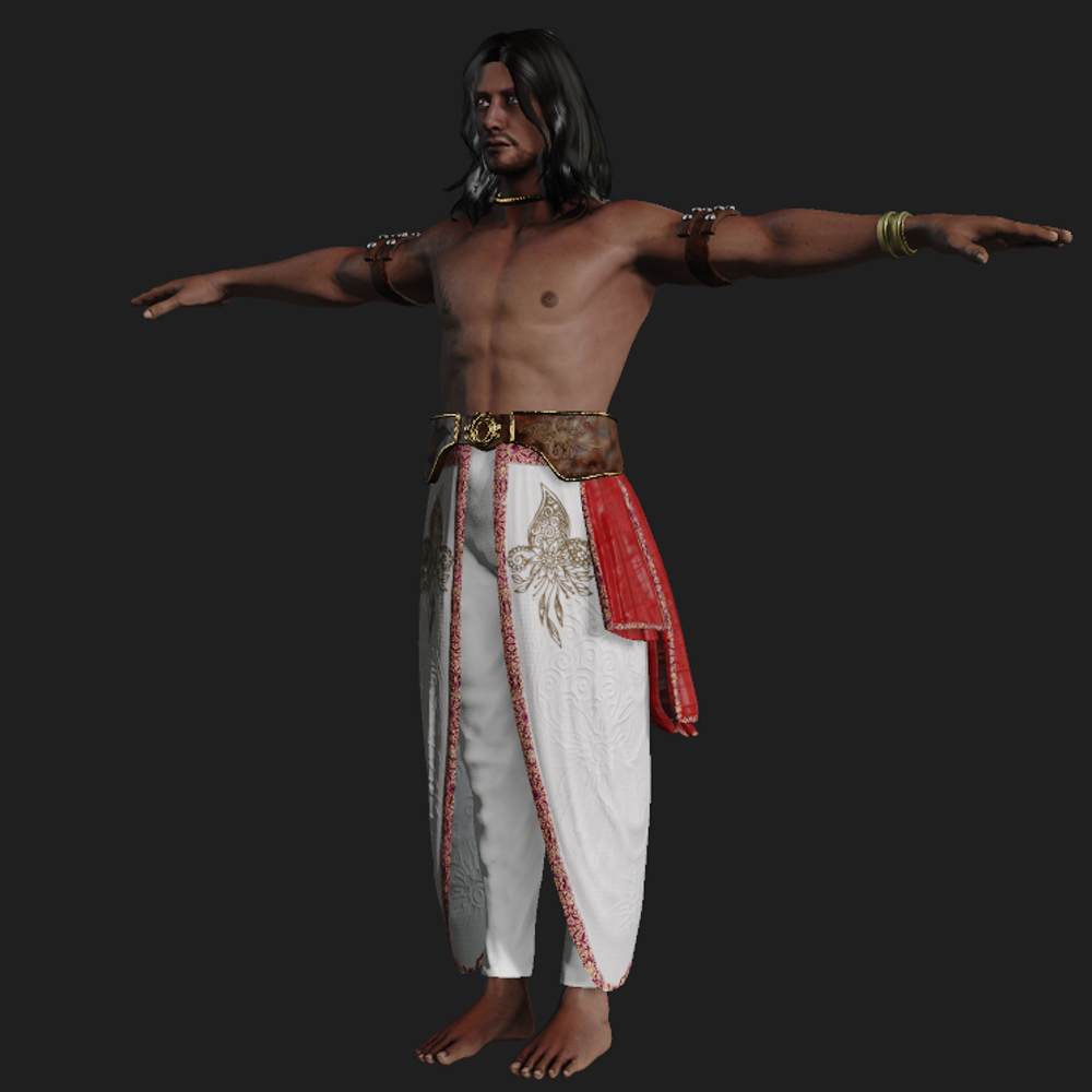 Indian Historical Costume A