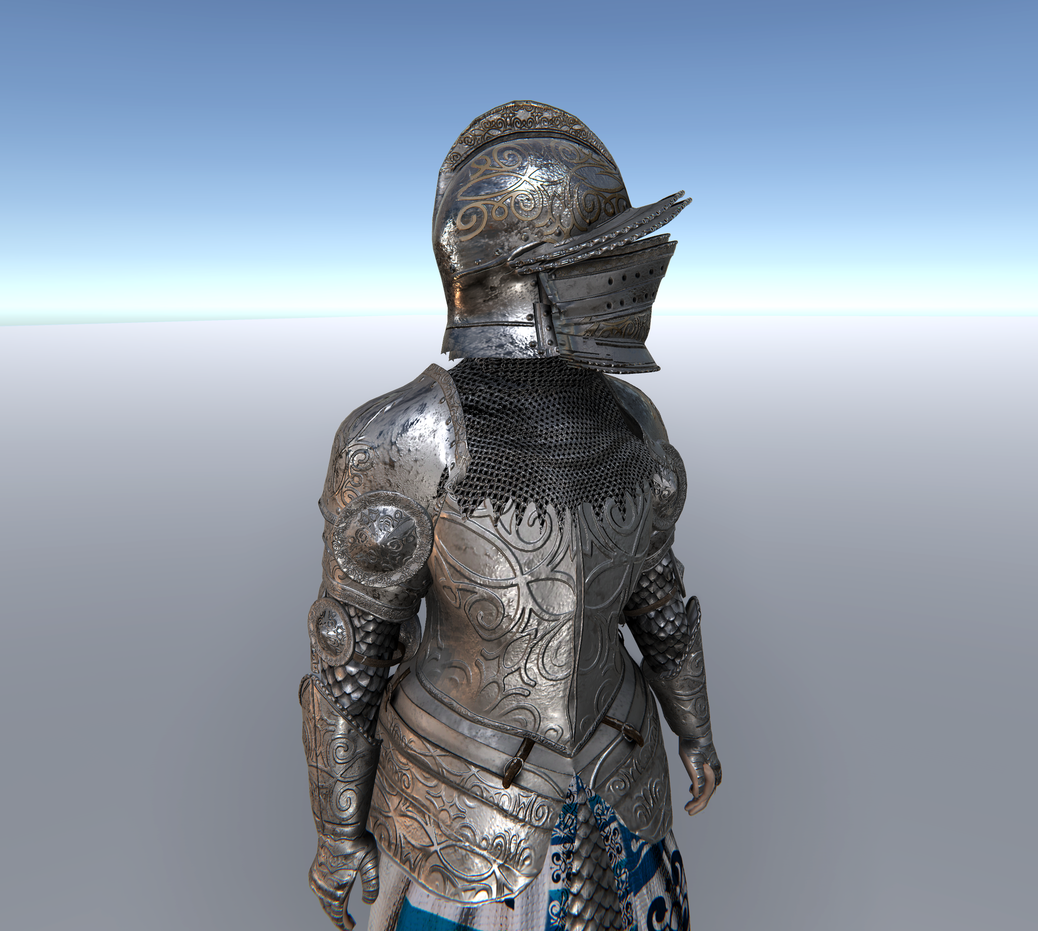Female Knight A for Unity UMA 2.5 and above