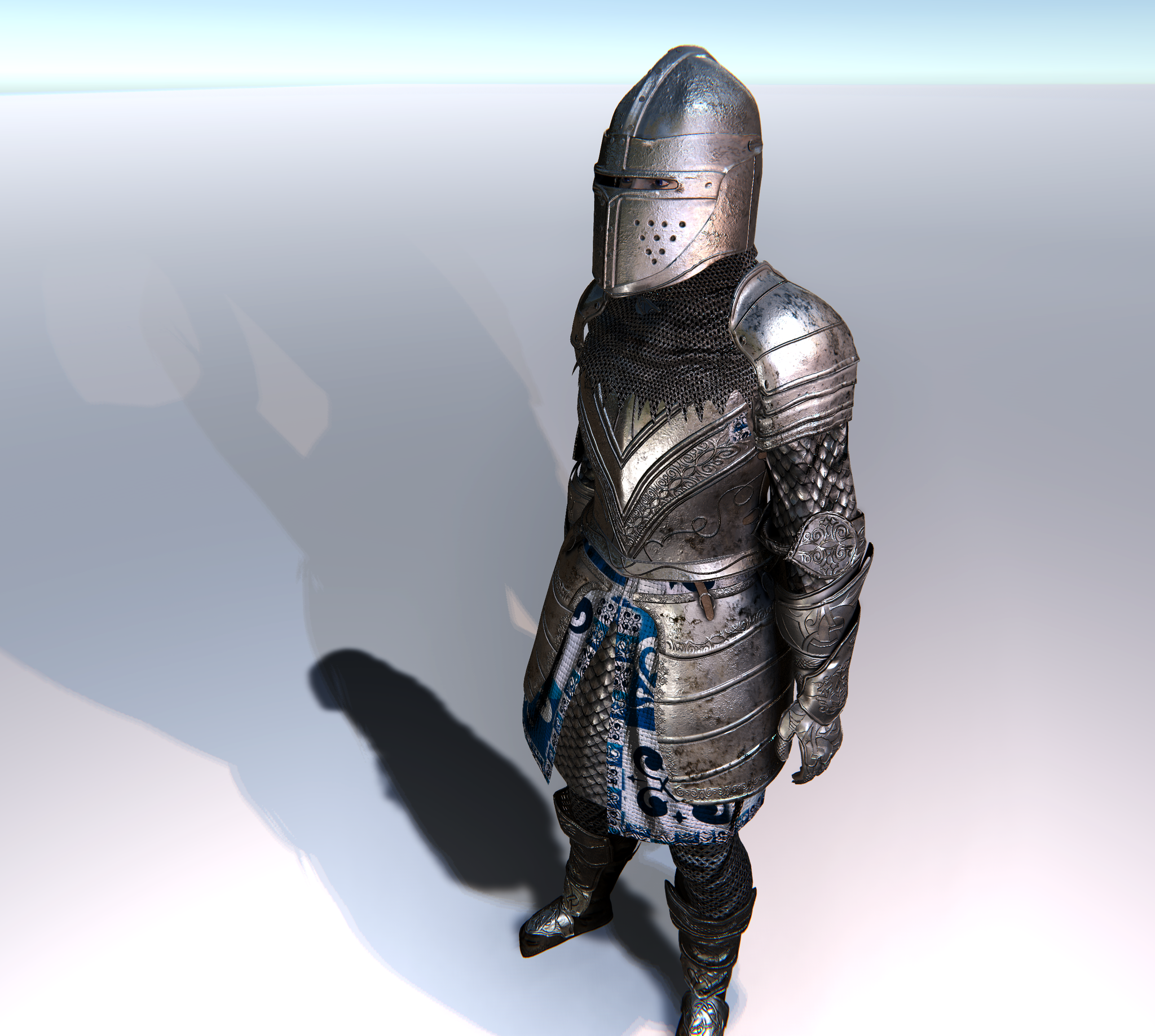 FEMALE KNIGHT CUSTOMISABLE MODULAR Character for UMA