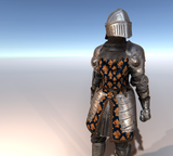 Male & Female Knight G for Unity UMA 2.5 and above