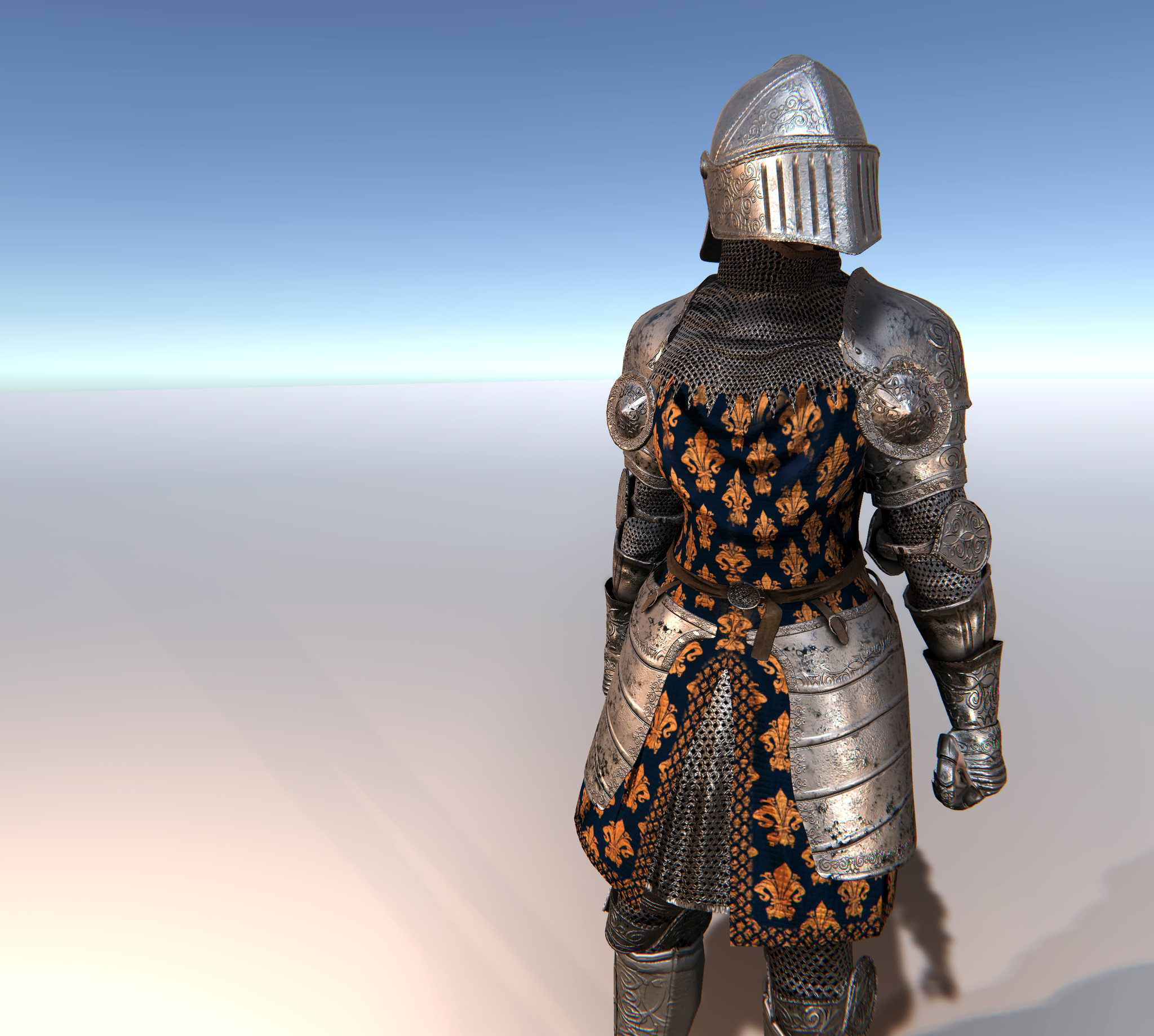 FEMALE KNIGHT CUSTOMISABLE MODULAR Character for UMA