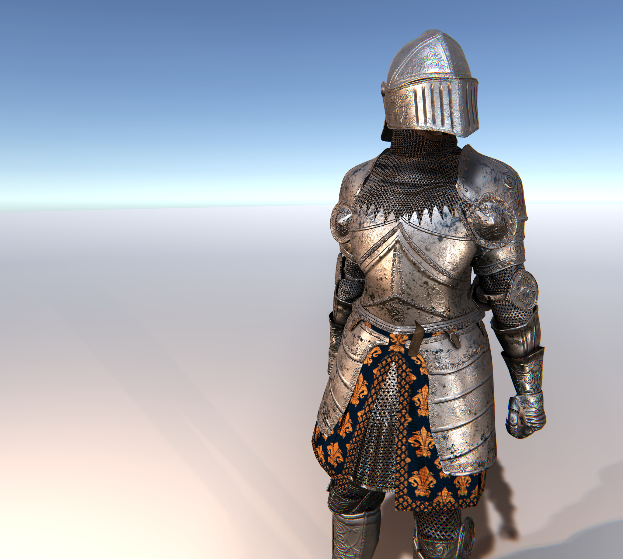FEMALE KNIGHT CUSTOMISABLE MODULAR Character for UMA