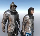 Male & Female Knight A for Unity UMA 2.5 and above