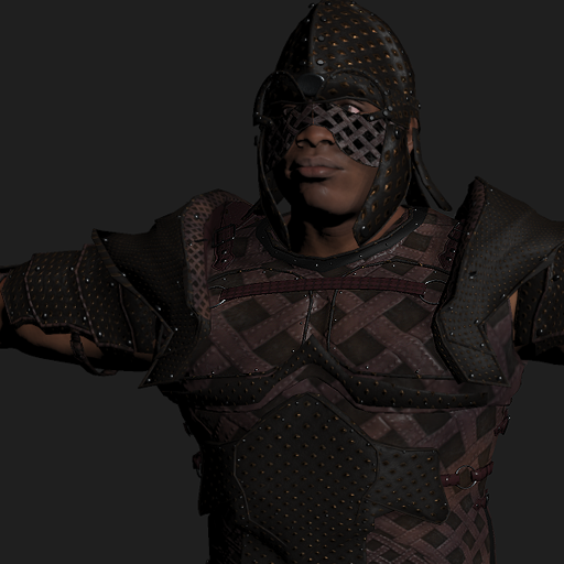 Warrior Leather Armour set for FUSE