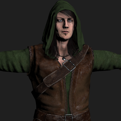 Medieval Archer FUSE Costume