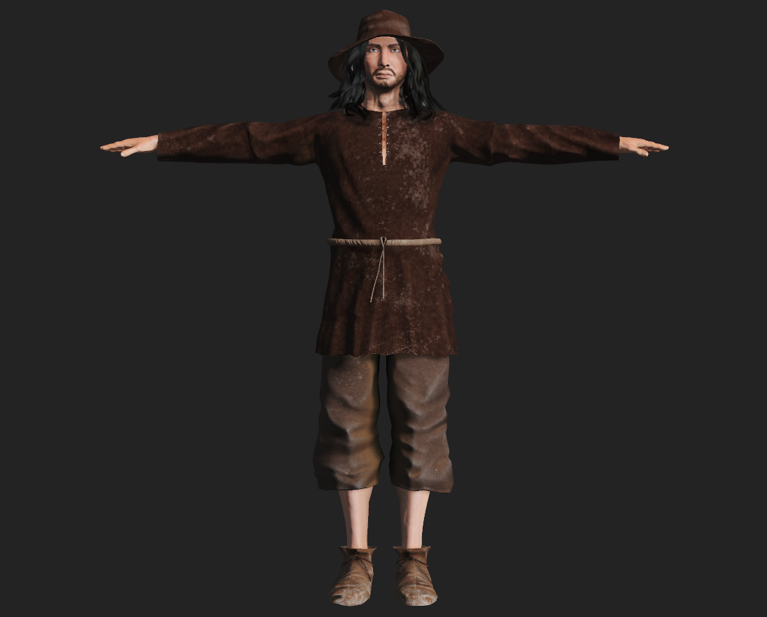 Medieval Farm Worker A