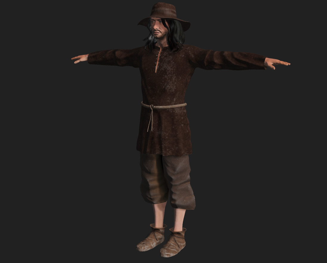 Medieval Farm Worker DUO PACK featuring MedWorker A & B
