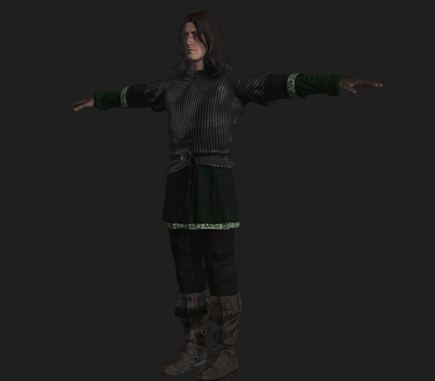Medieval Townsman 'B'  FUSE Costume