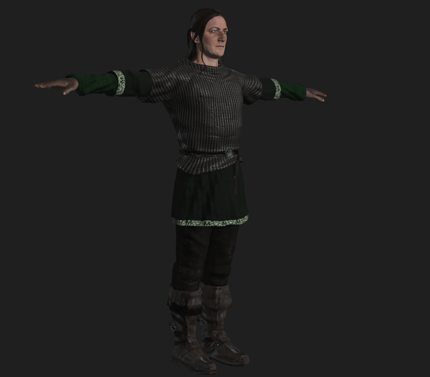 Medieval Townsman 'B'  FUSE Costume