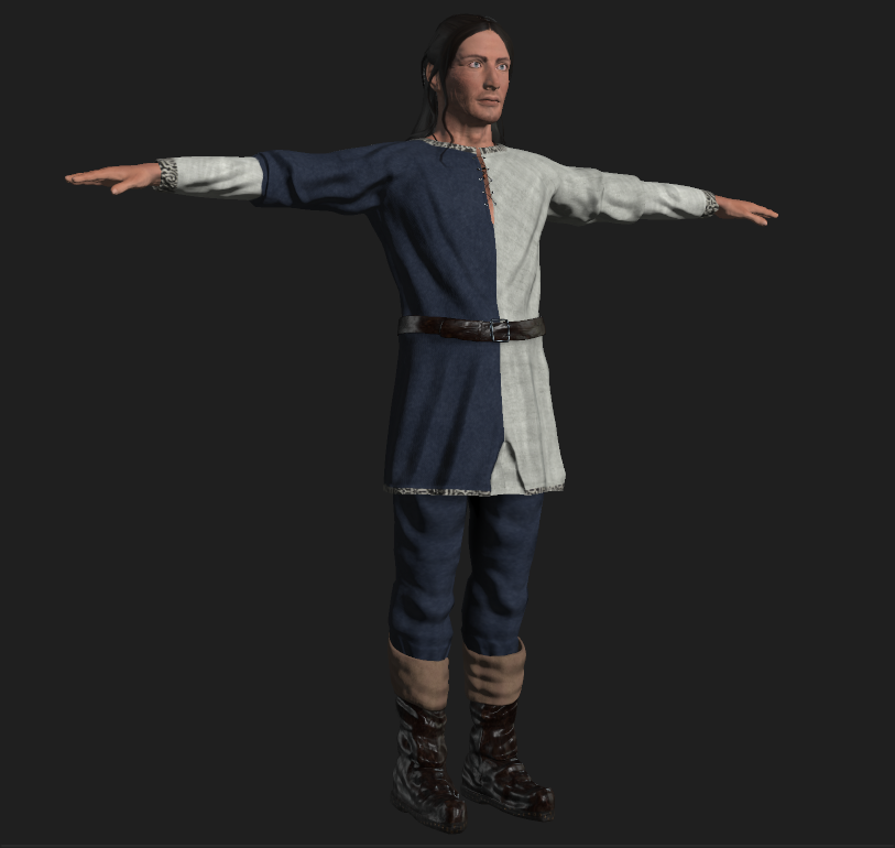 Medieval Base Costume for Fuse