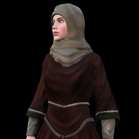 Medieval Female Costume E for UMA2