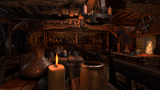 Medieval Tavern Interior Scene