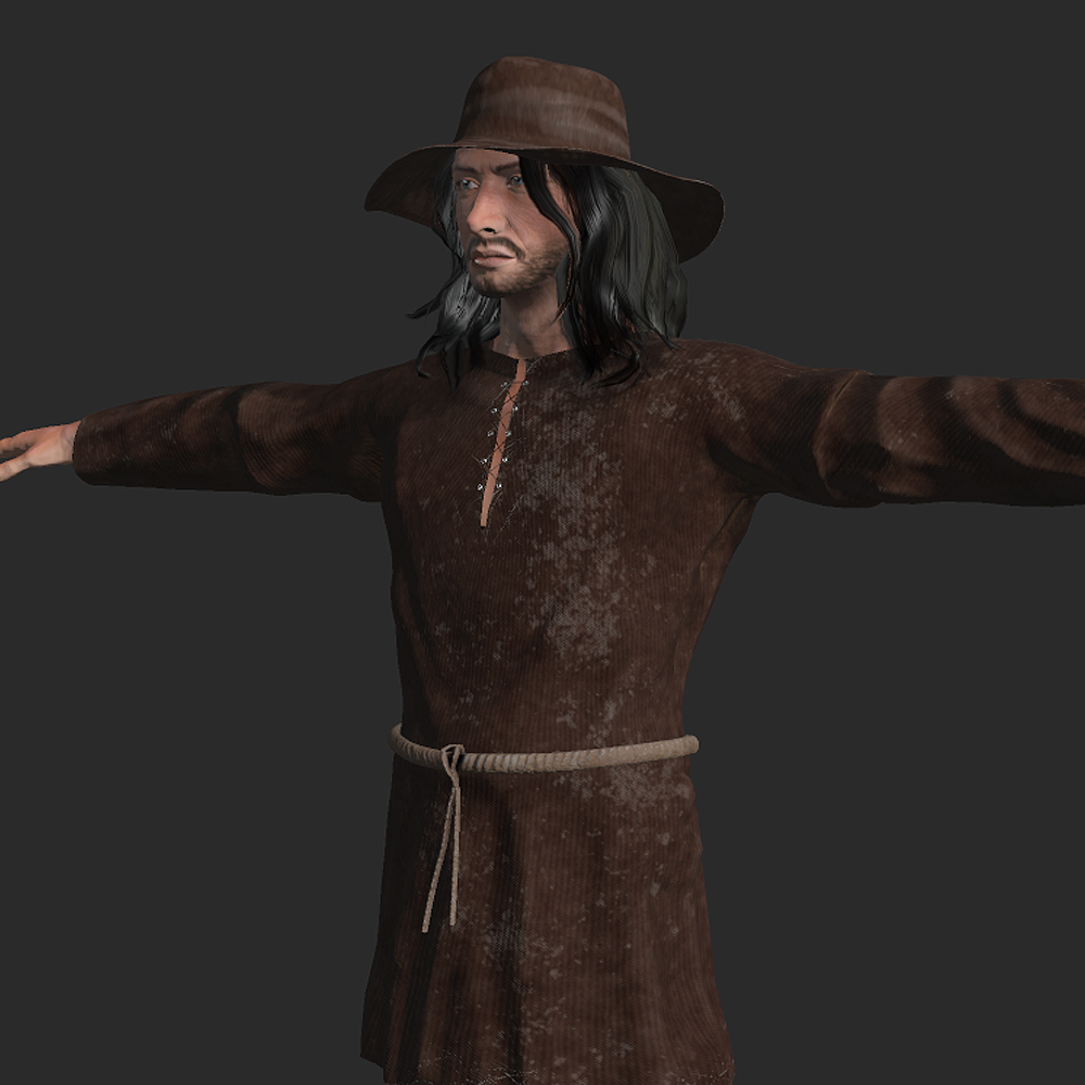Medieval Farm Worker A