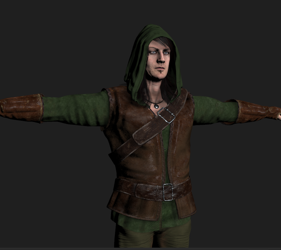 Medieval Archer FUSE Costume