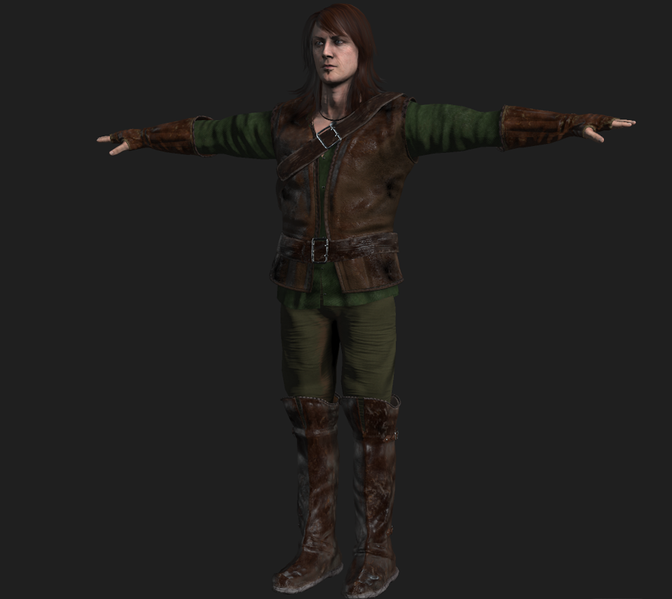 Medieval Archer FUSE Costume