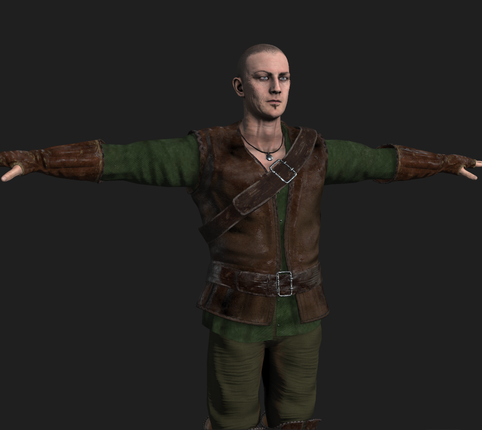 Medieval Archer FUSE Costume