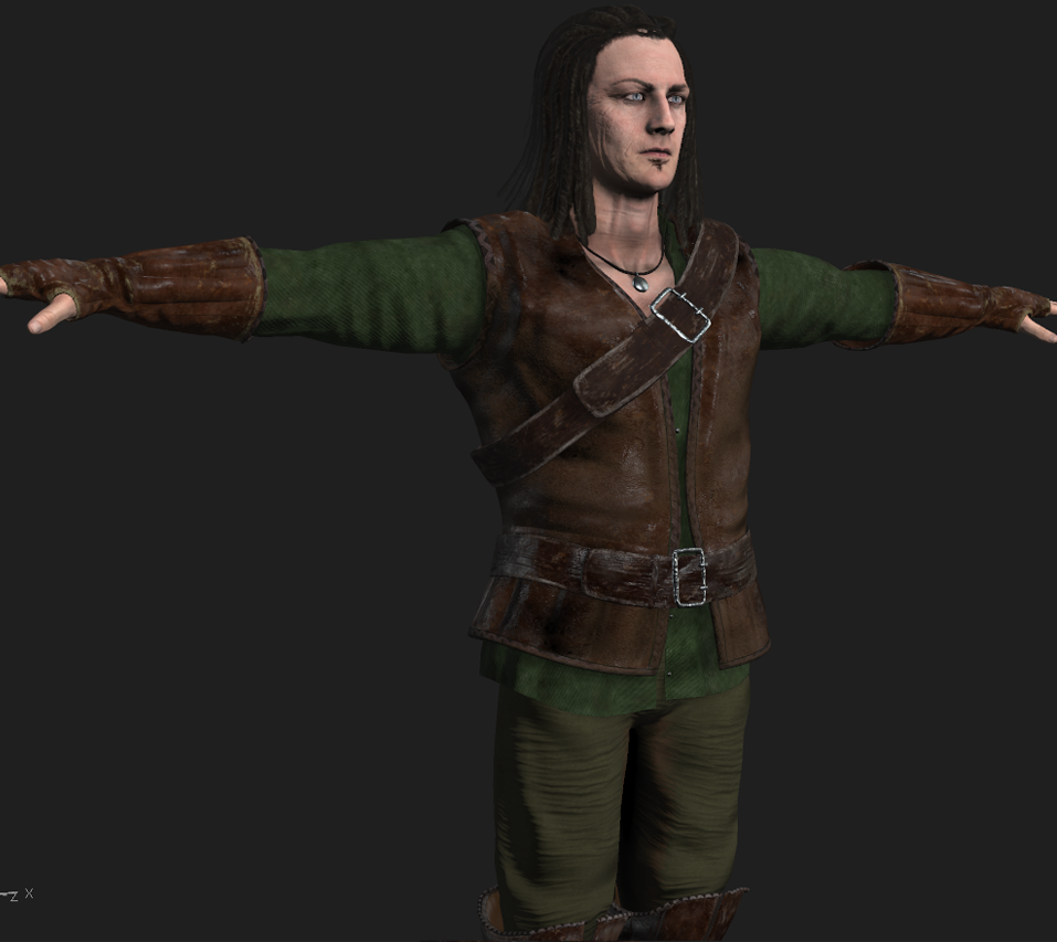 Medieval Archer FUSE Costume