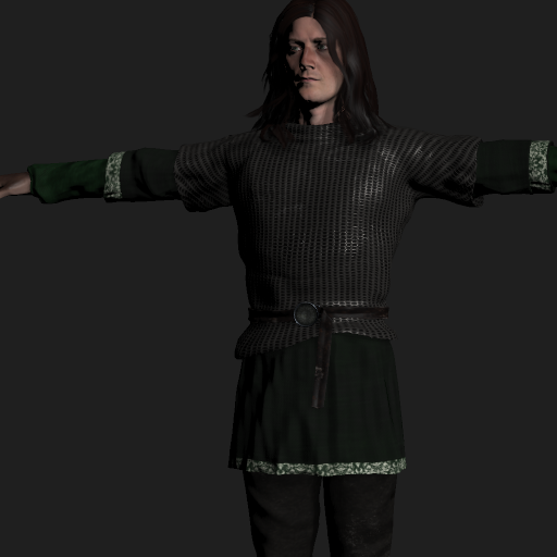 Medieval Townsman 'B'  FUSE Costume