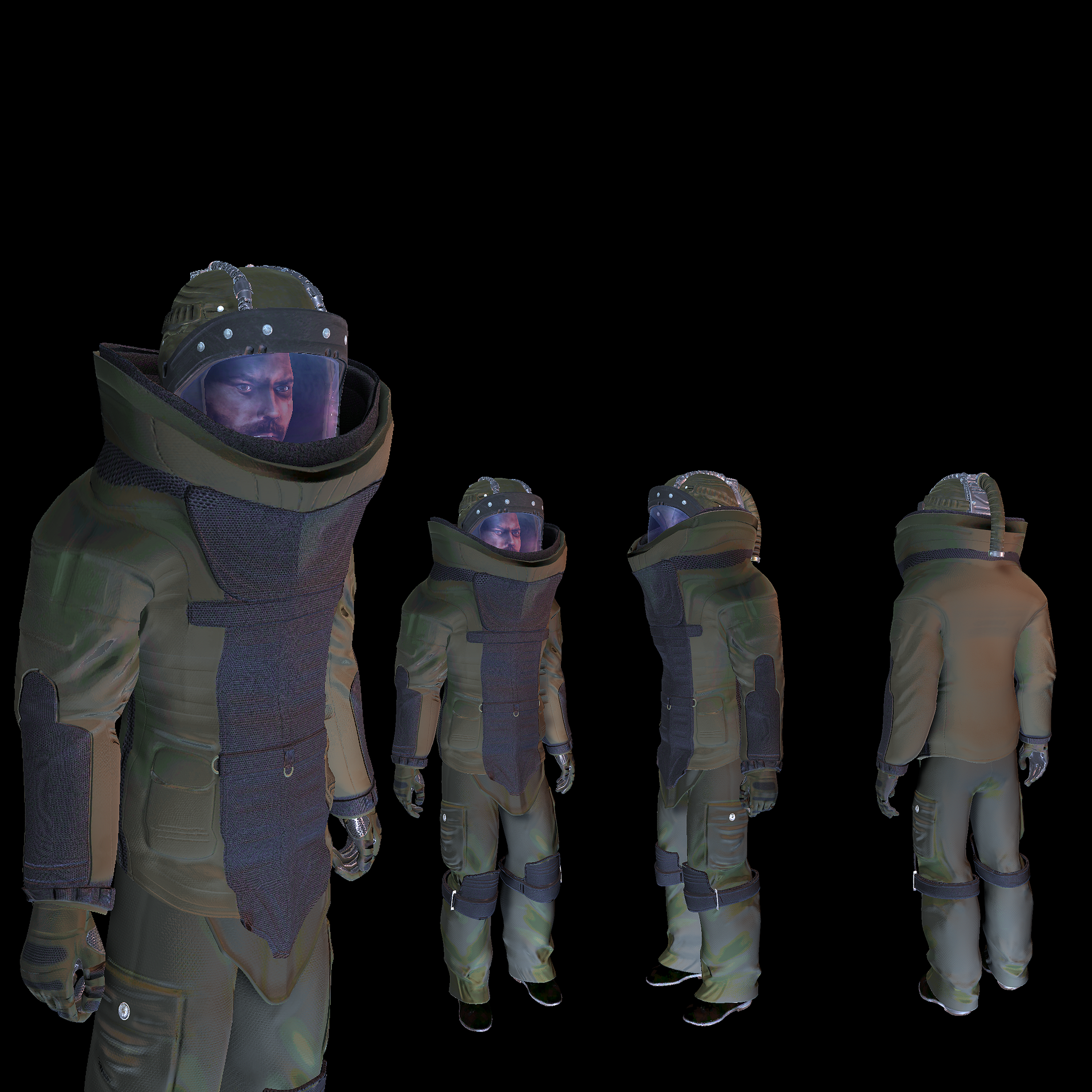 MilitarySeries Bomb Disposal Costume