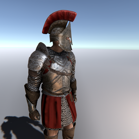 Roman Gladiator for Unity UMA 2.5 and above