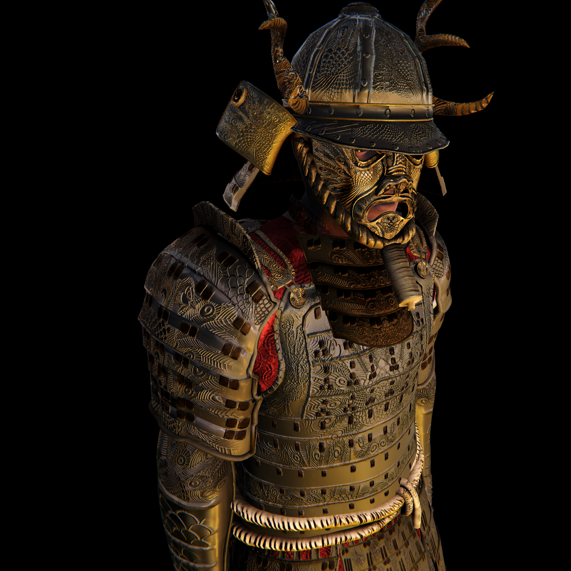 Samurai Warrior for UMA2.5 and Unity Generic Mecanim Format