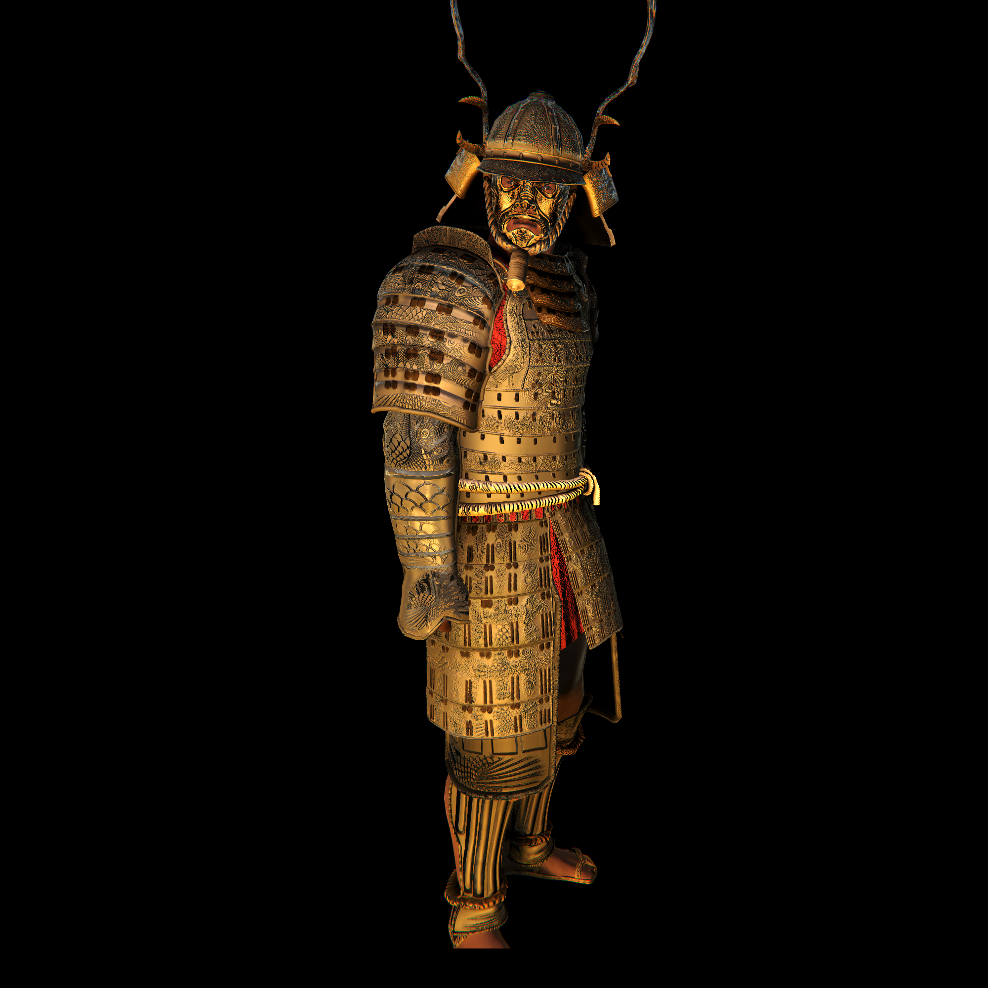 Samurai Warrior for UMA2.5 and Unity Generic Mecanim Format