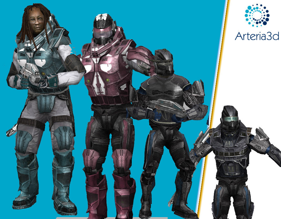 SciFi Base Male Customisable Character