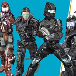 SciFi Base Female Customisable Character
