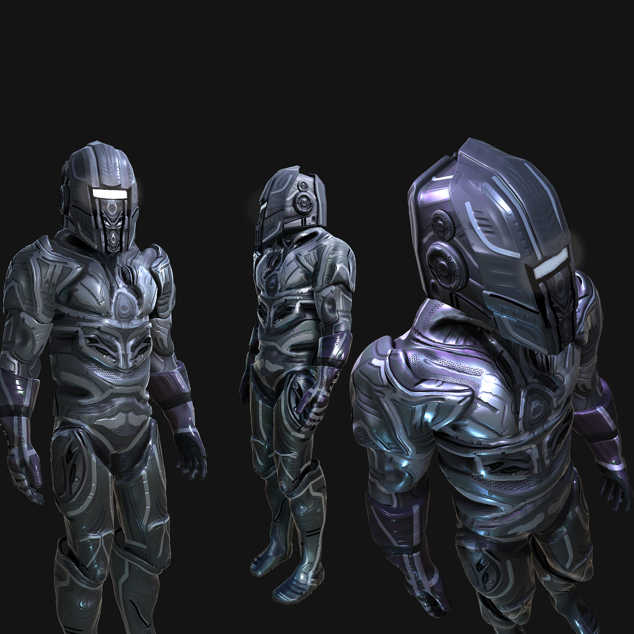 SciFi Bounty Hunter for Unity UMA