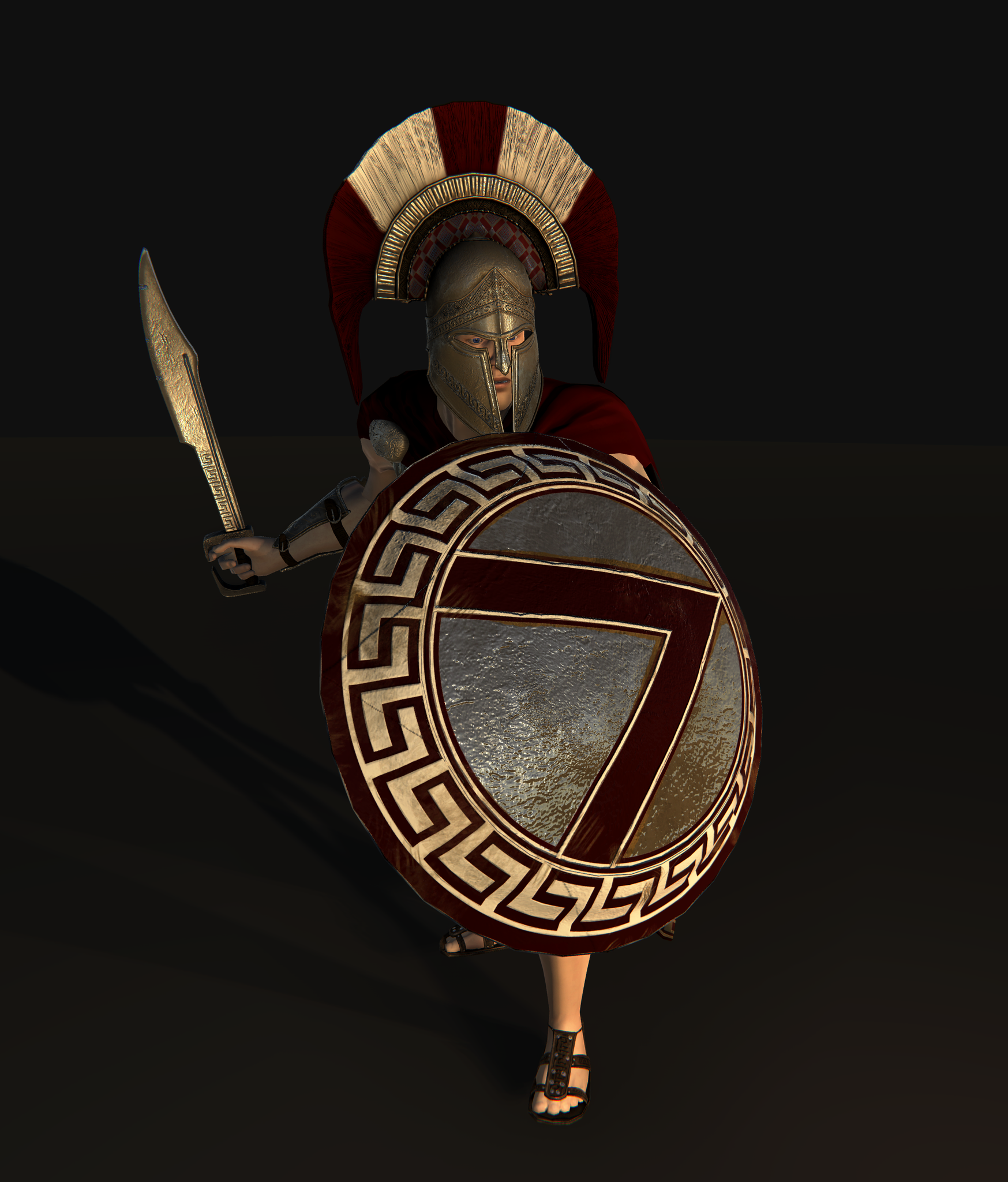 Spartan Warrior for Unity UMA 2.5 and above